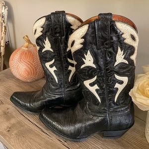 FRYE Cowboy Boots Lizard 7.5